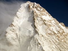 04 Clouds Clearing From K2 North Face Close Up Late Afternoon From K2 North Face Intermediate Base Camp 4462m